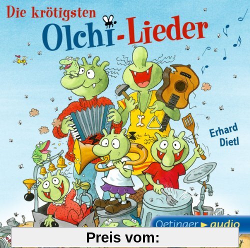 Die krötigsten Olchi-Lieder (CD): Lieder, ca. 45 Min.